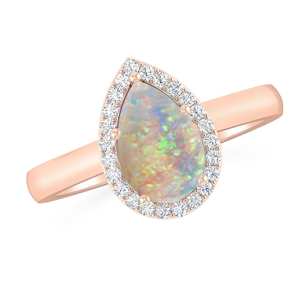 Rose Gold - Opal