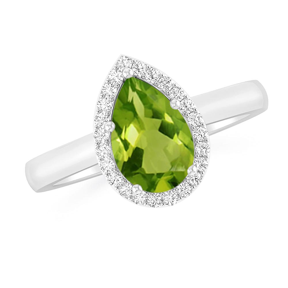 White Gold - Peridot