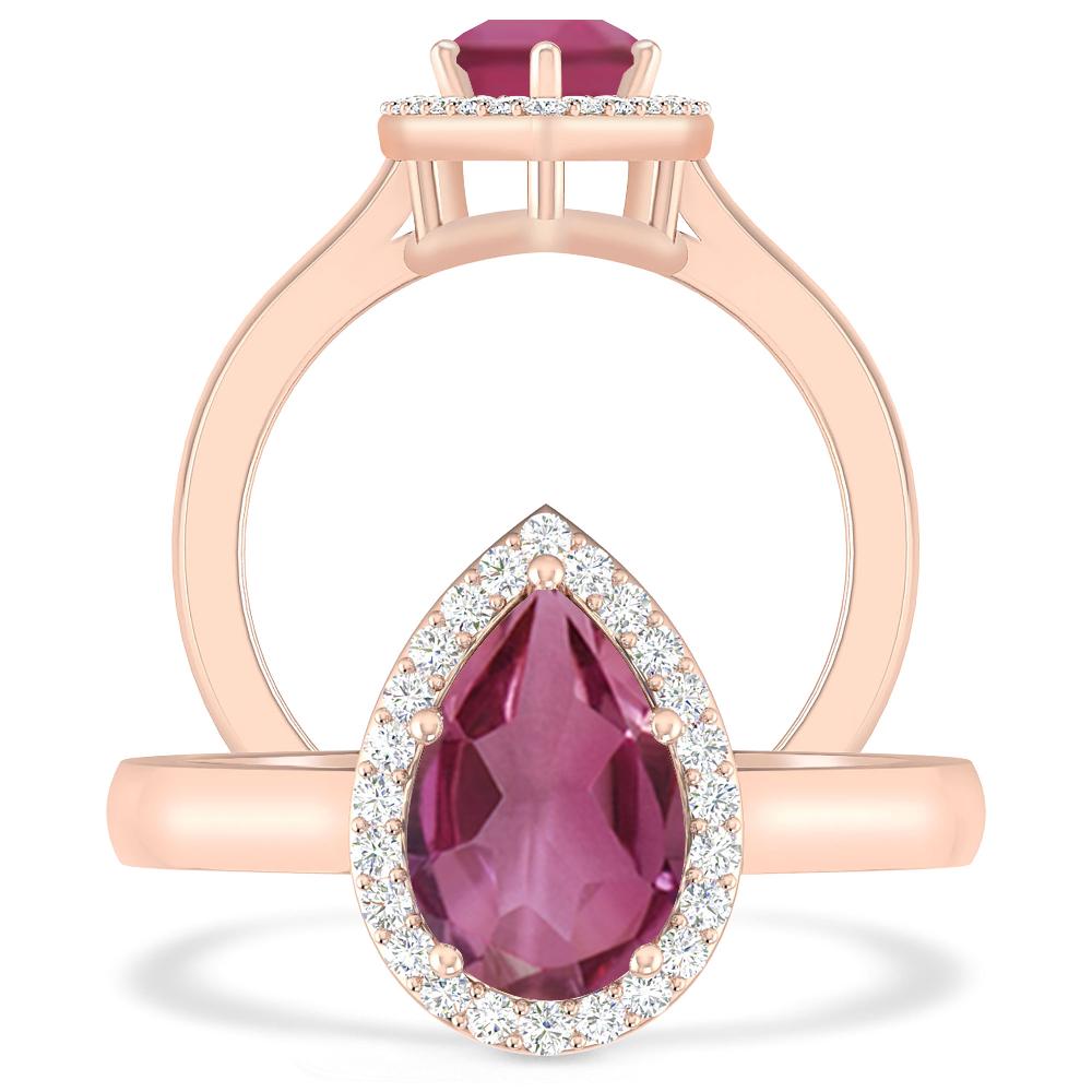 Rose Gold - Pink Tourmaline