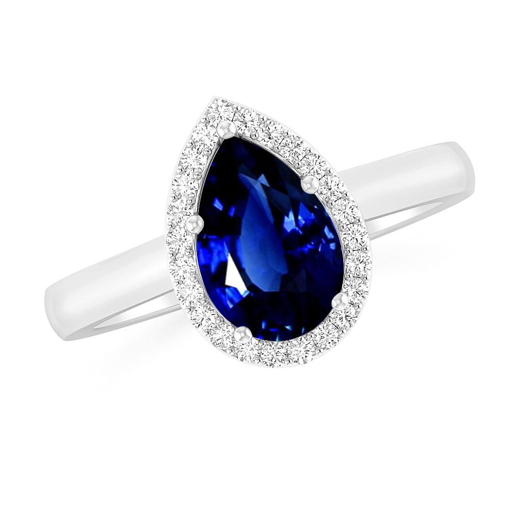 White Gold - Sapphire