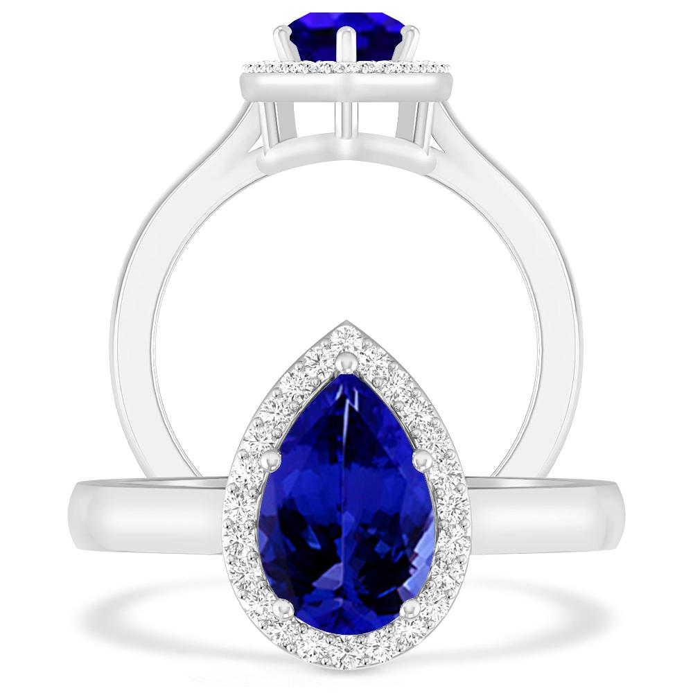 White Gold - Tanzanite