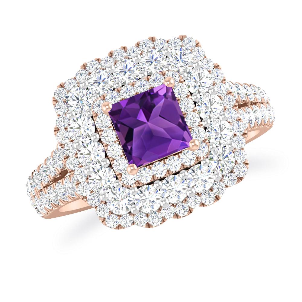 Rose Gold - Amethyst