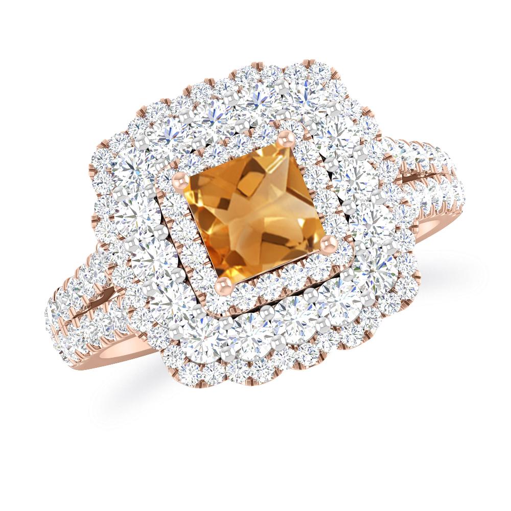 Rose Gold - Citrine