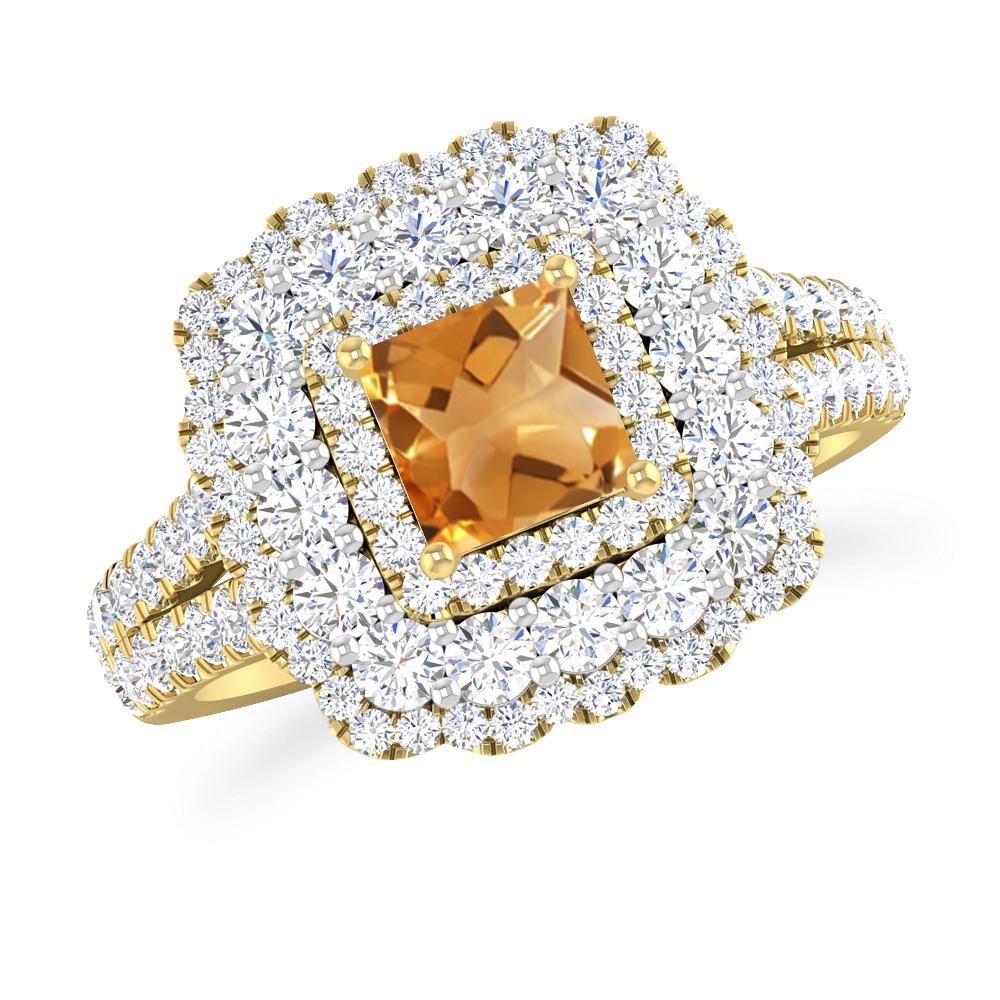 Yellow Gold - Citrine