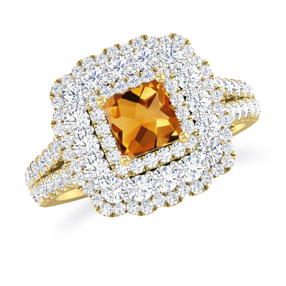 Yellow Gold - Citrine