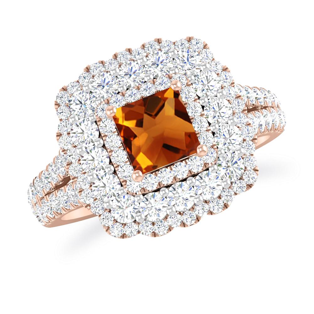 Rose Gold - Citrine