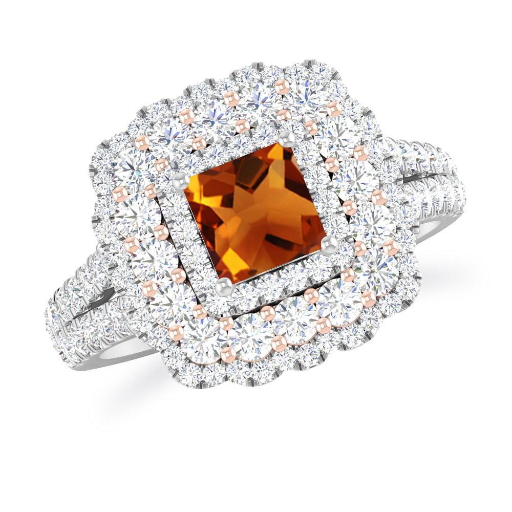 White Gold - Citrine