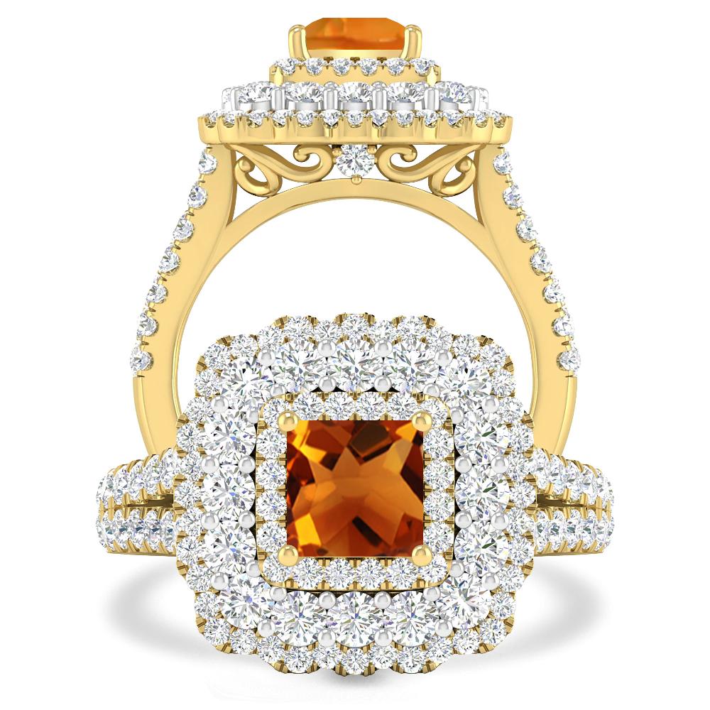 Yellow Gold - Citrine