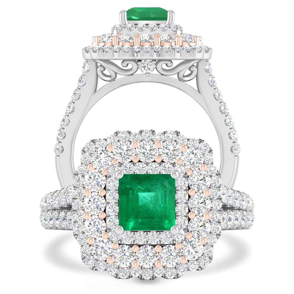 White Gold - Emerald