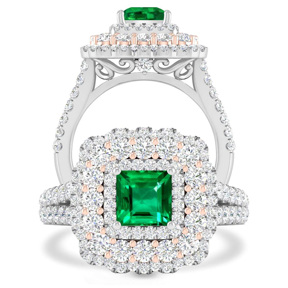 White Gold - Emerald