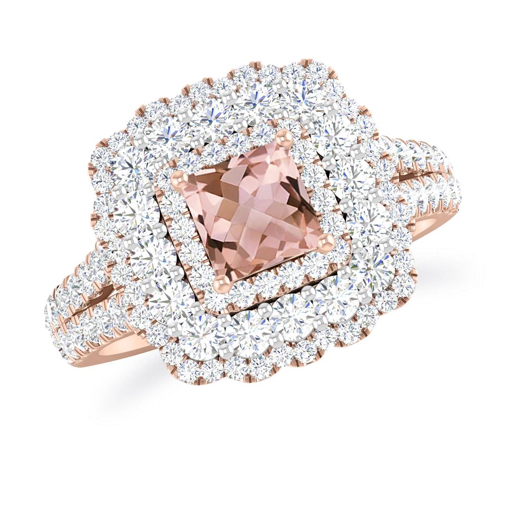 Rose Gold - Morganite