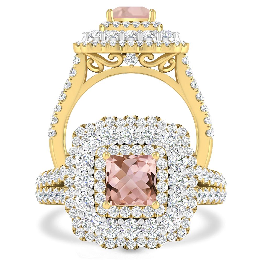 Yellow Gold - Morganite