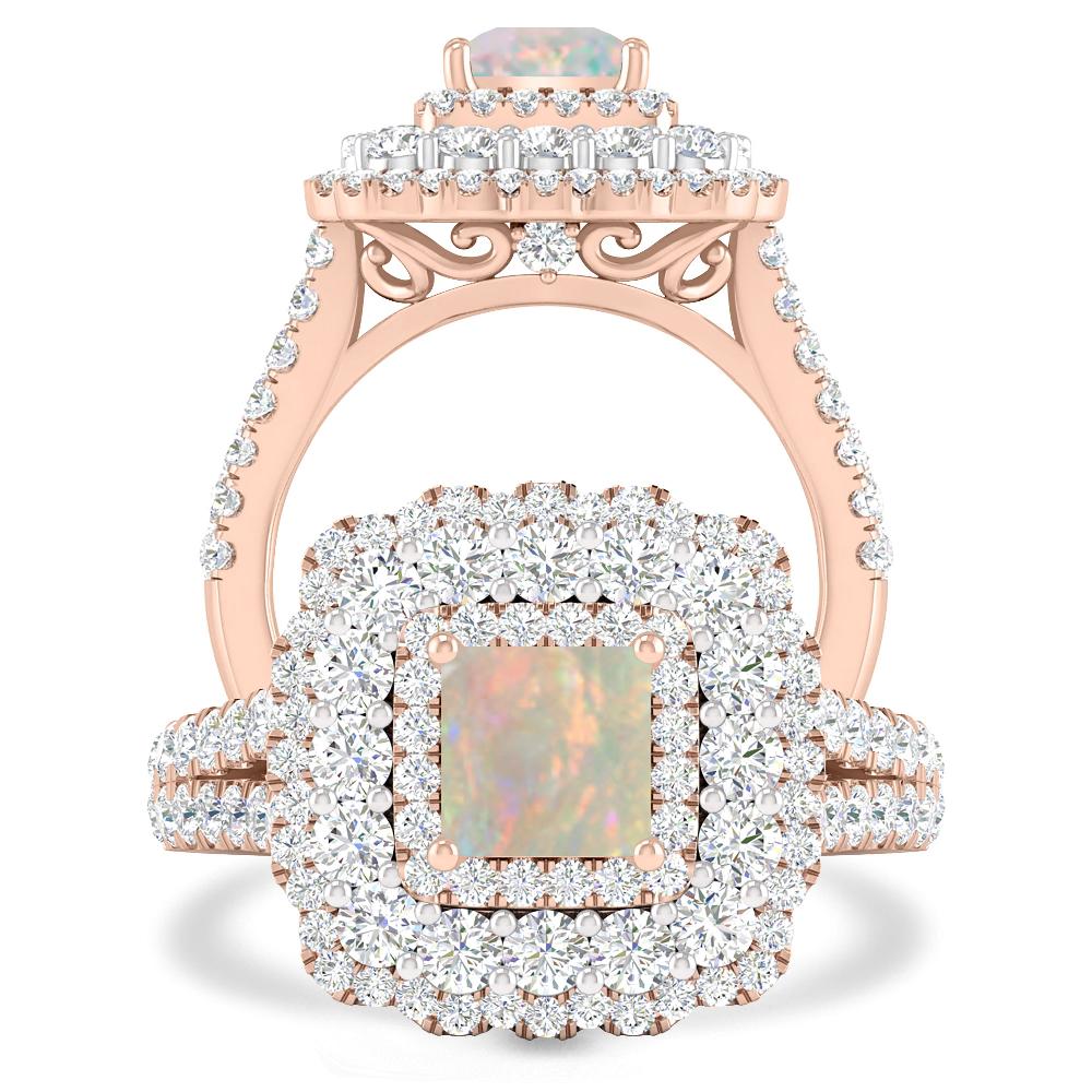 Rose Gold - Opal