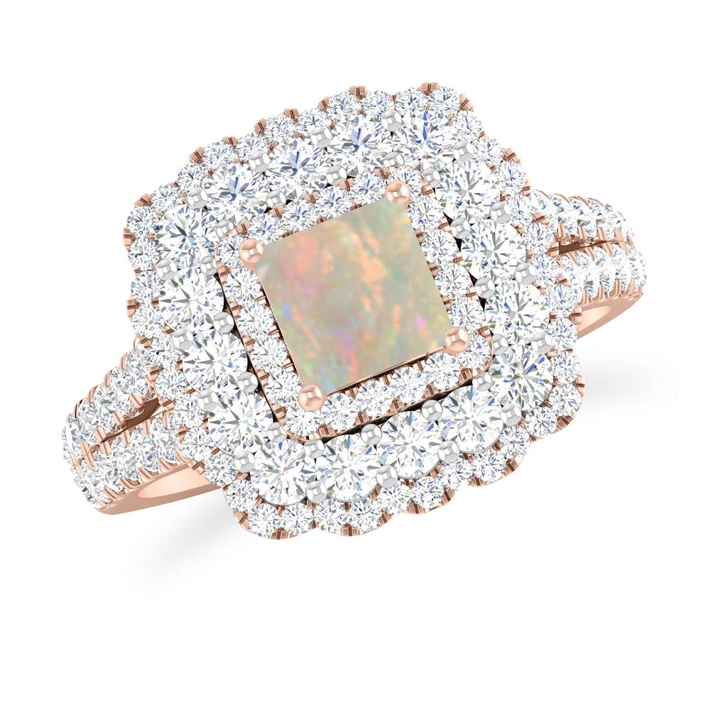 Rose Gold - Opal