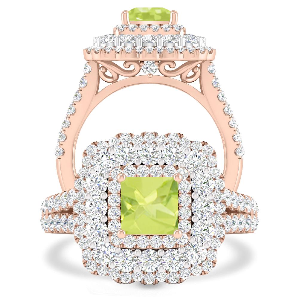 Rose Gold - Peridot