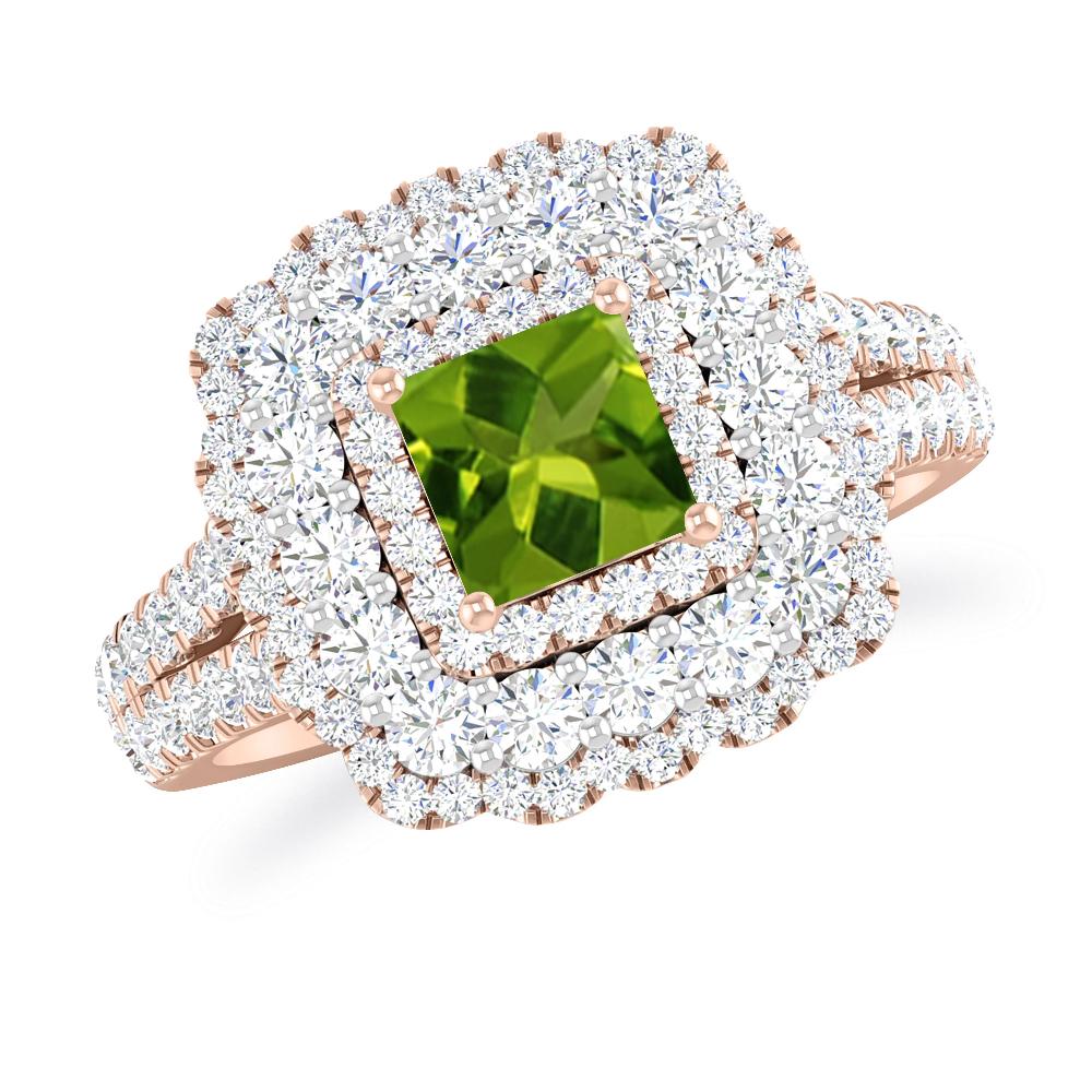 Rose Gold - Peridot