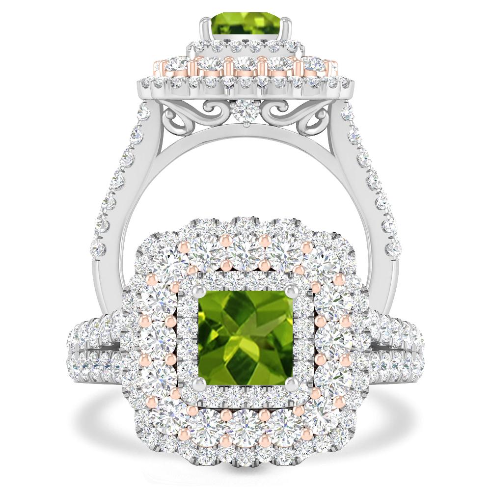 White Gold - Peridot