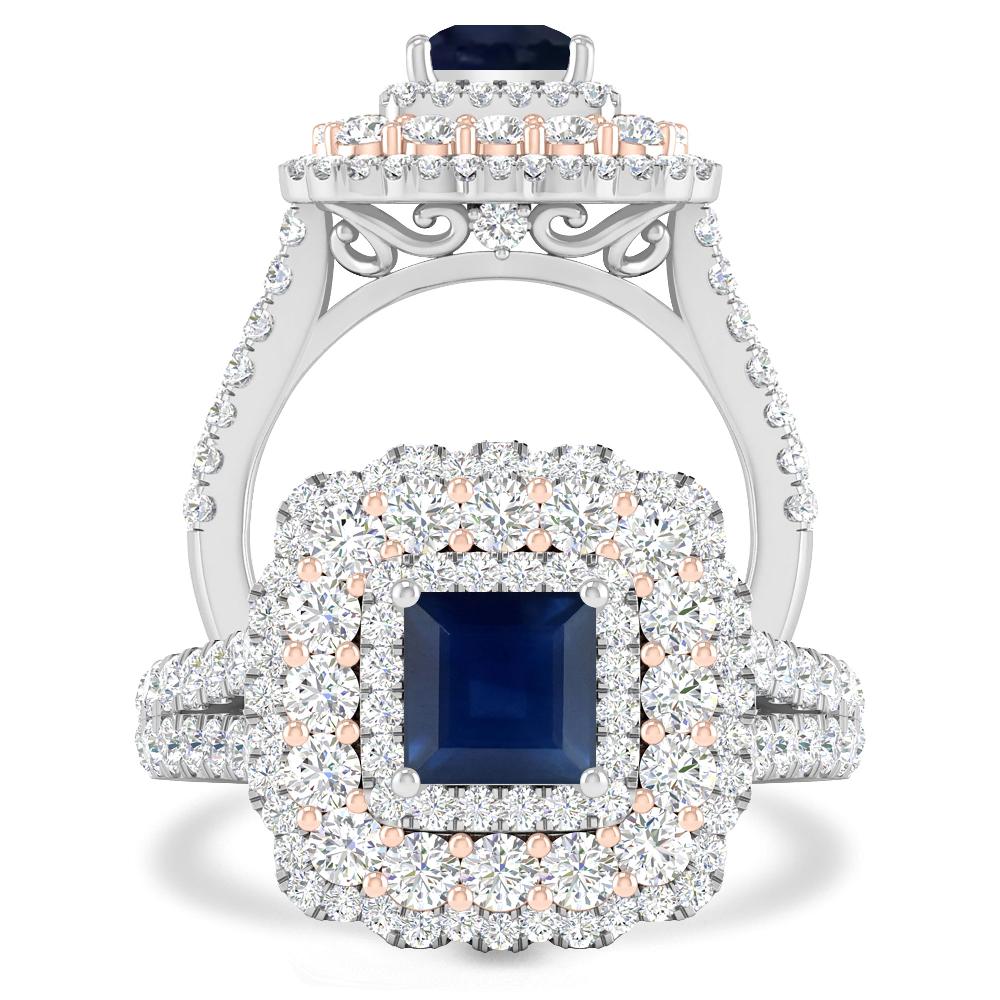 White Gold - Sapphire