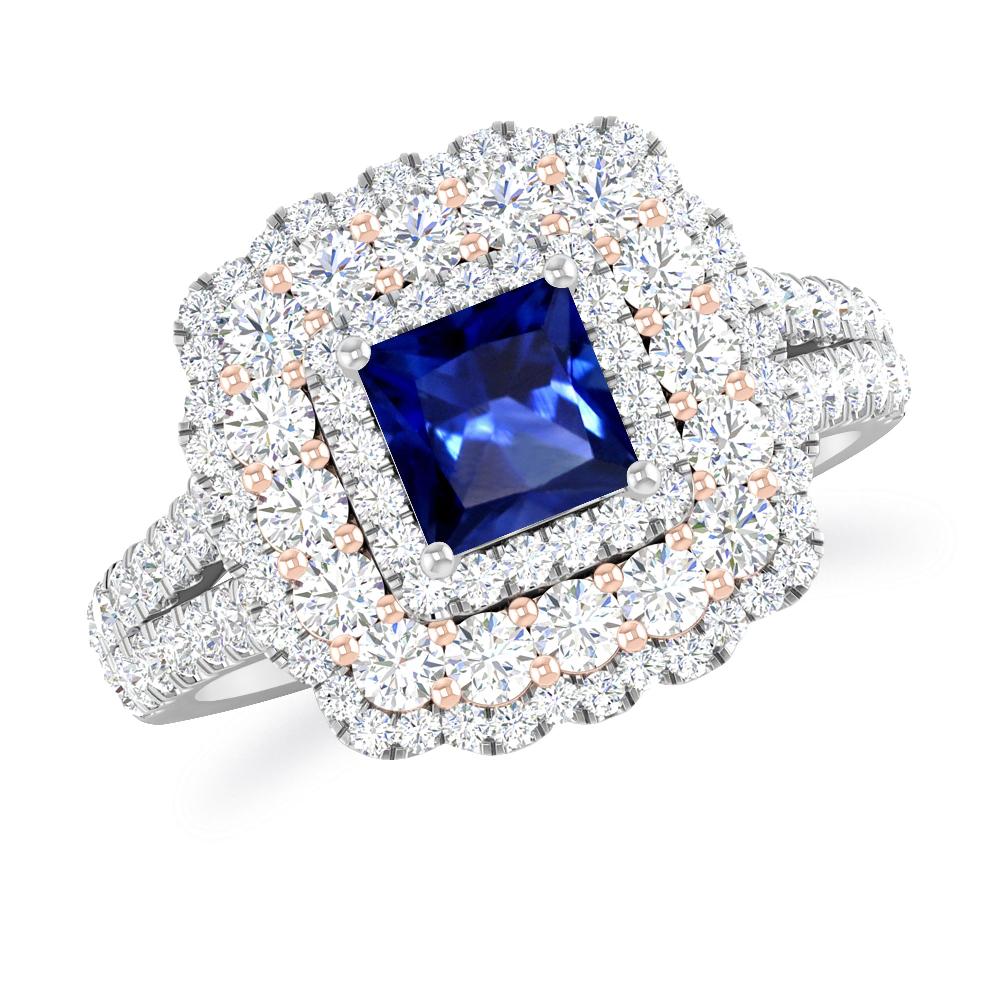 White Gold - Sapphire