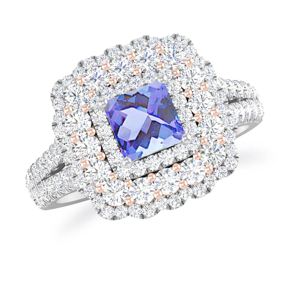 White Gold - Tanzanite