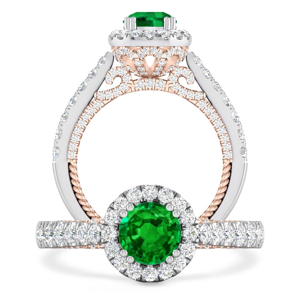 White Gold - Emerald