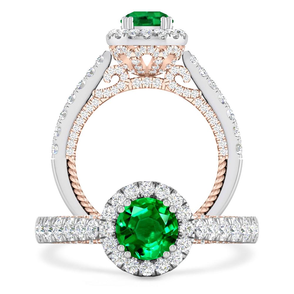 White Gold - Emerald