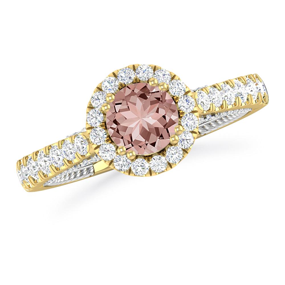 Yellow Gold - Morganite