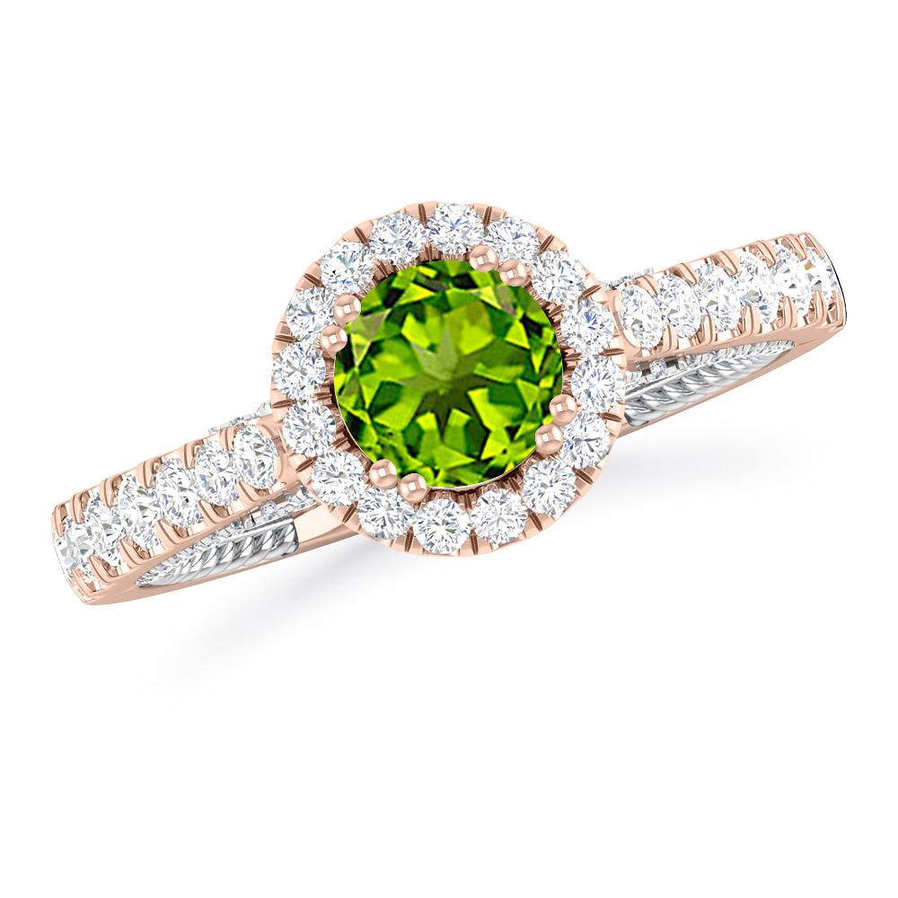 Rose Gold - Peridot