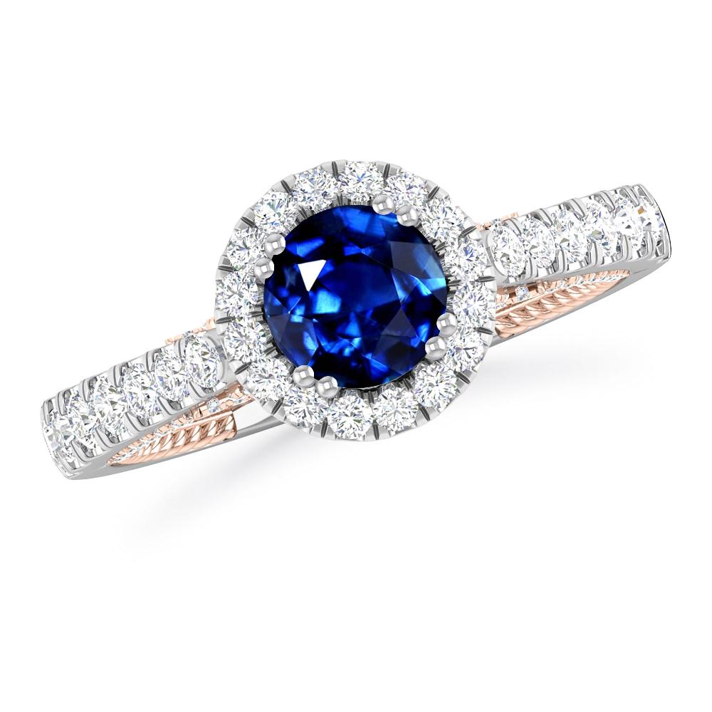 White Gold - Sapphire