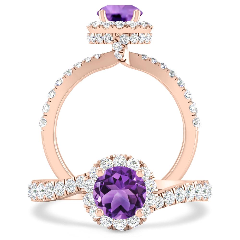 Rose Gold - Amethyst