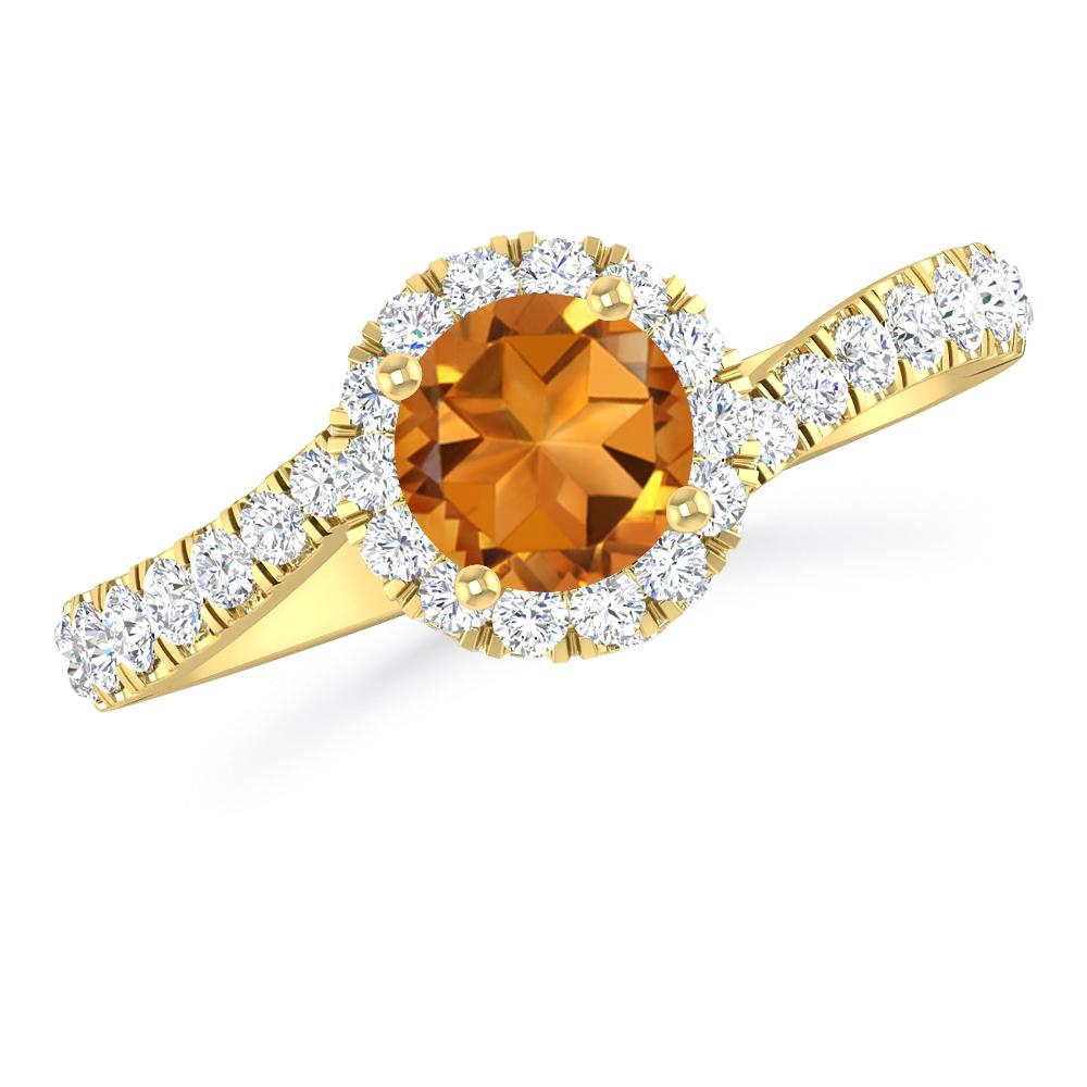 Yellow Gold - Citrine