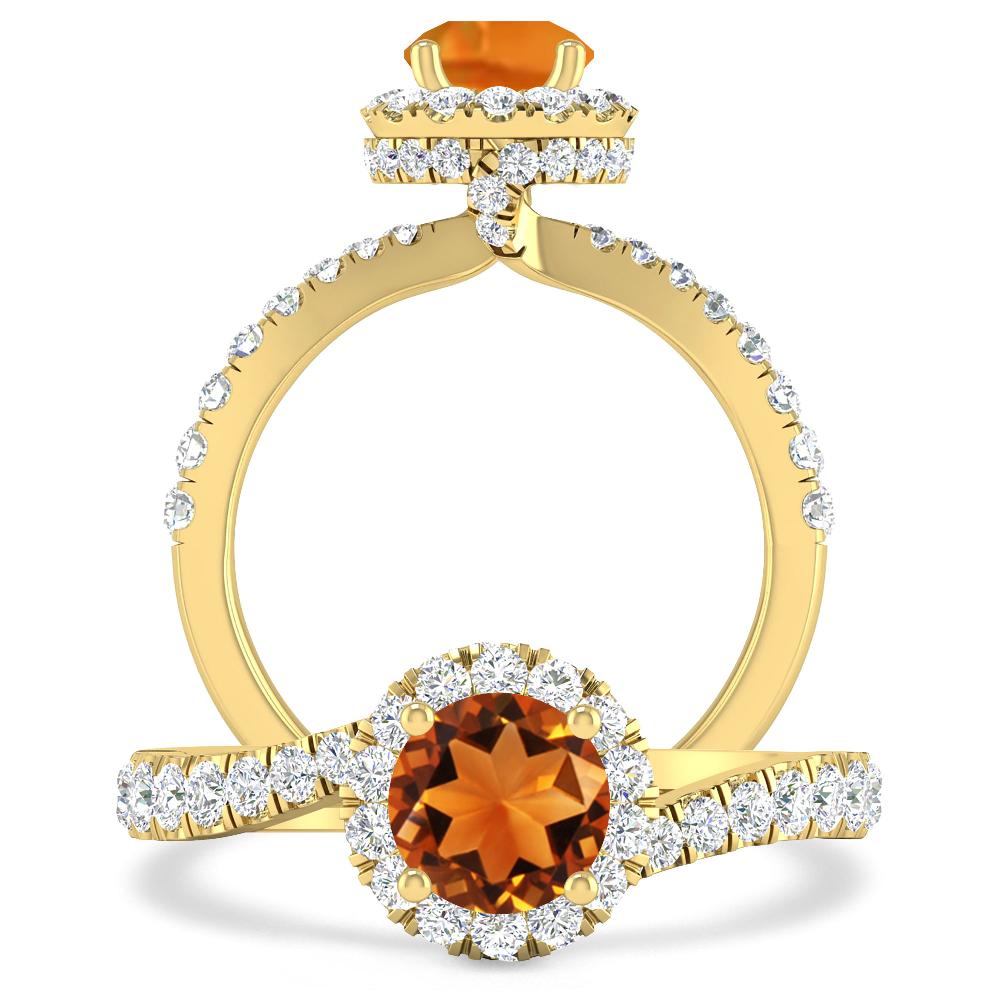 Yellow Gold - Citrine