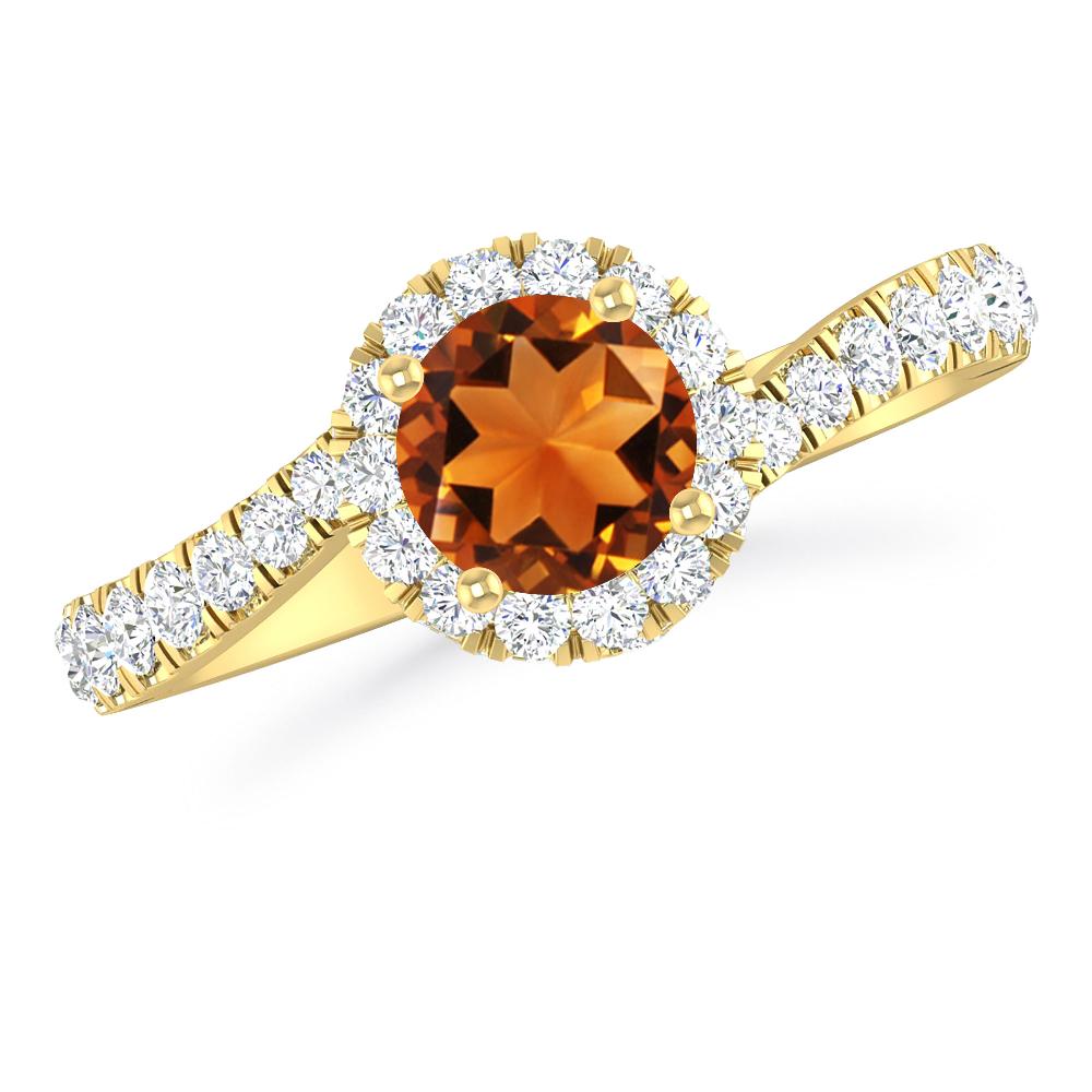 Yellow Gold - Citrine