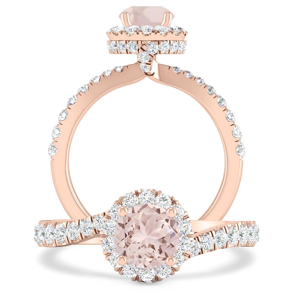 Rose Gold - Morganite