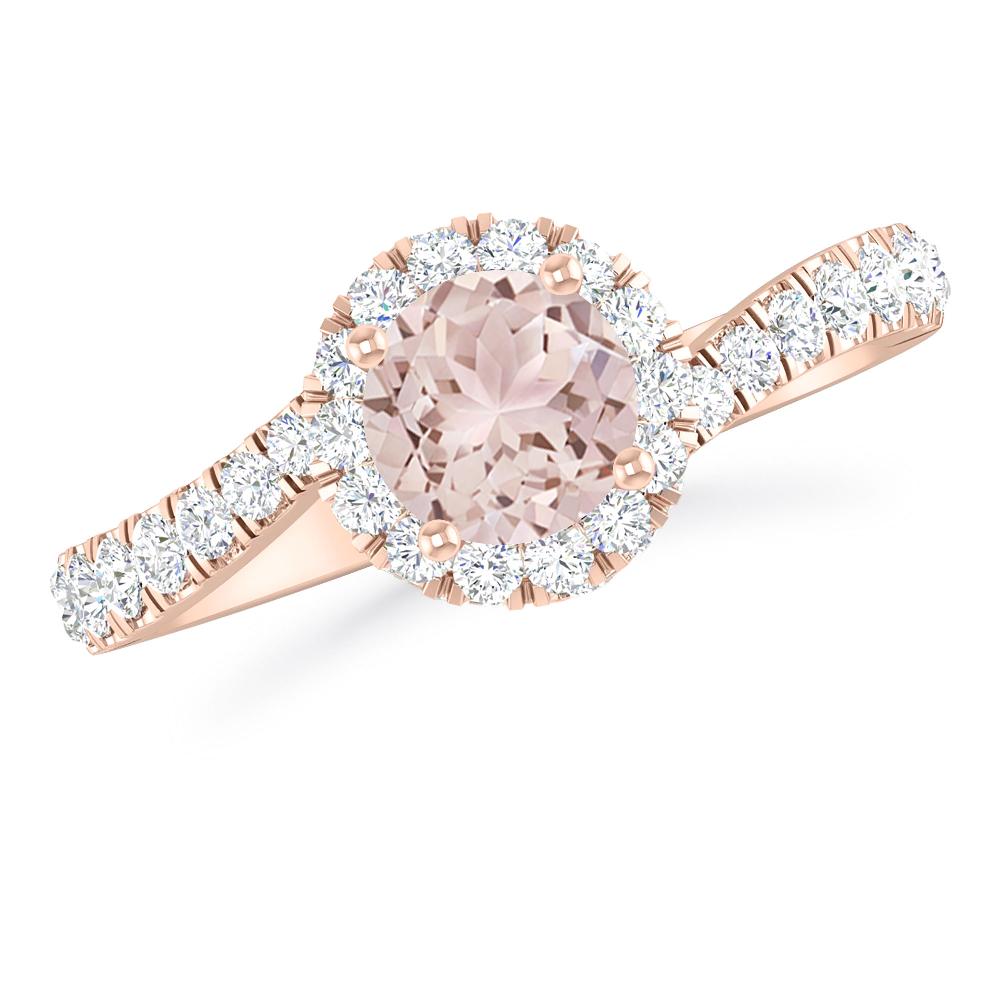 Rose Gold - Morganite