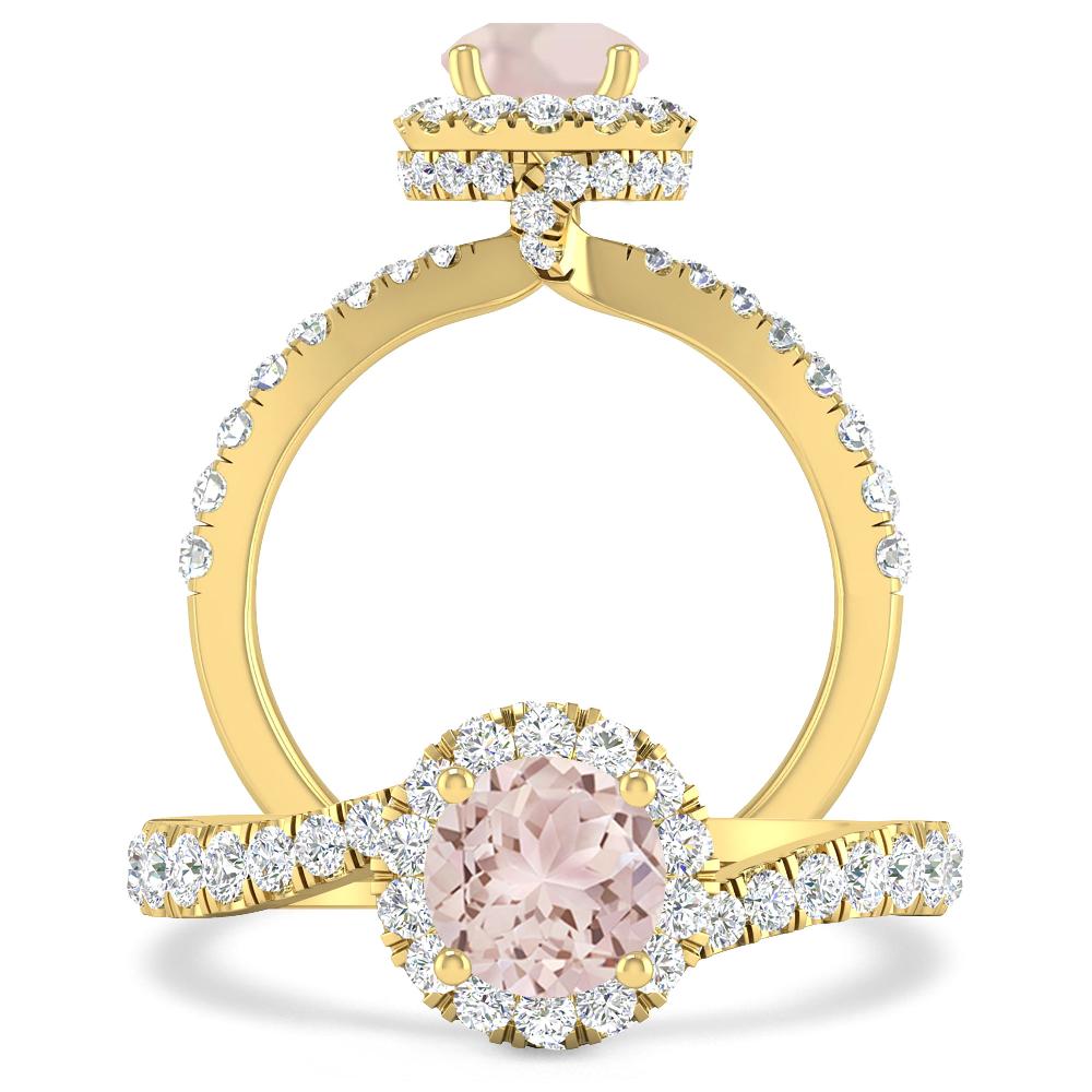 Yellow Gold - Morganite