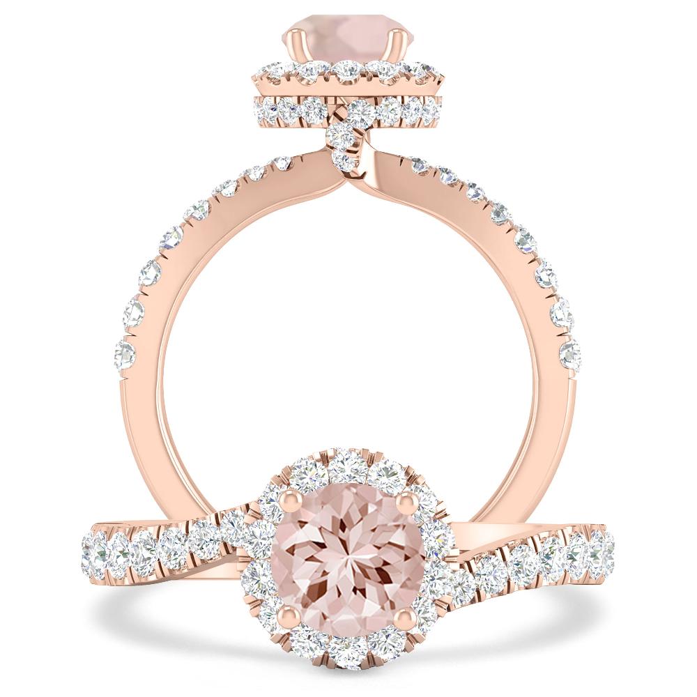 Rose Gold - Morganite