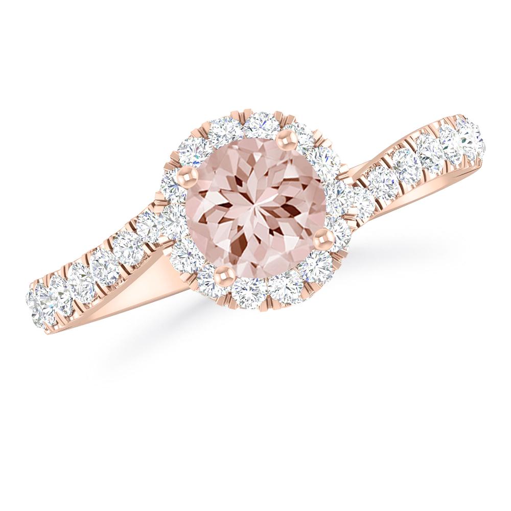 Rose Gold - Morganite