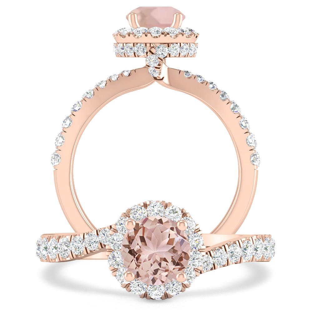 Rose Gold - Morganite