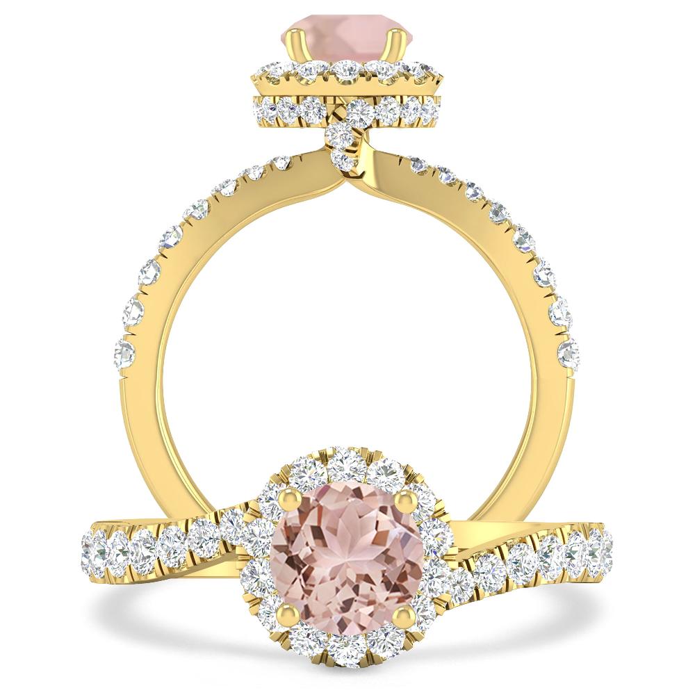 Yellow Gold - Morganite