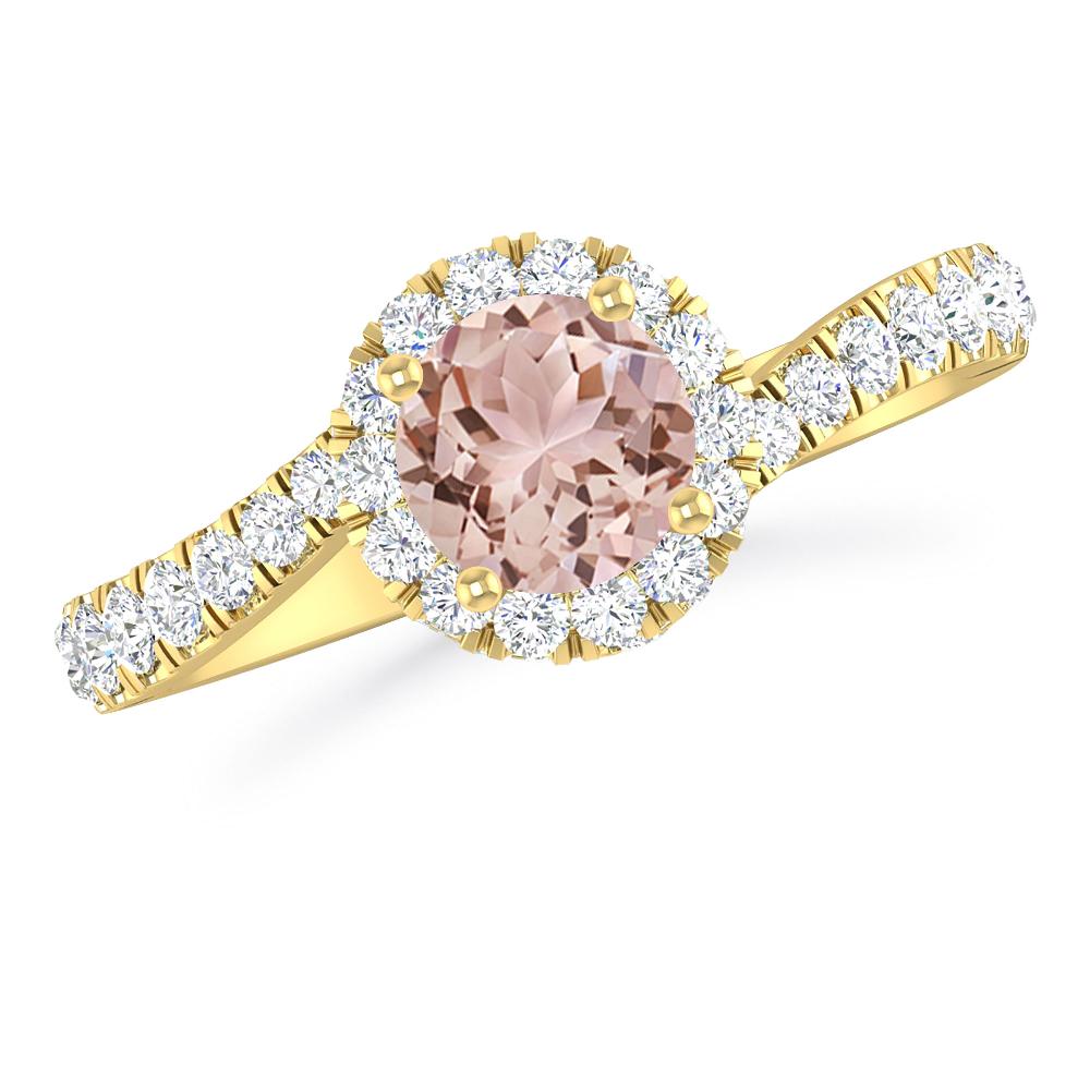 Yellow Gold - Morganite