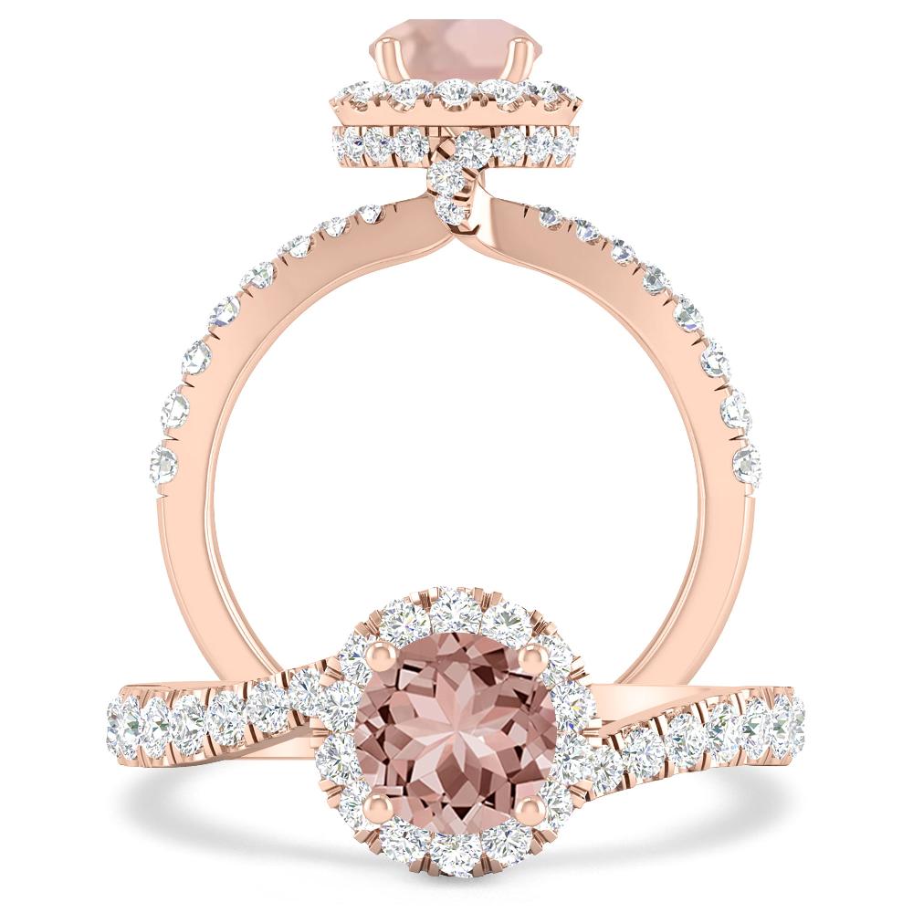 Rose Gold - Morganite