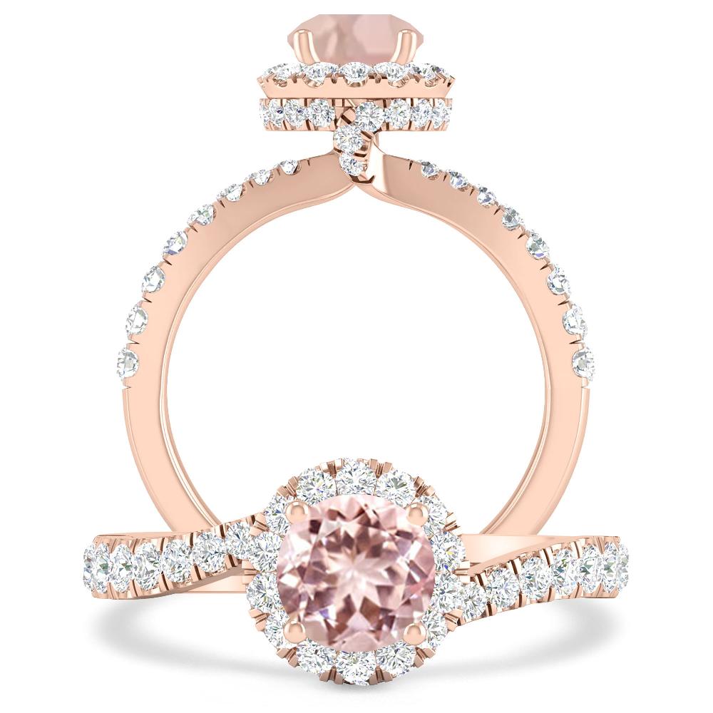 Rose Gold - Morganite