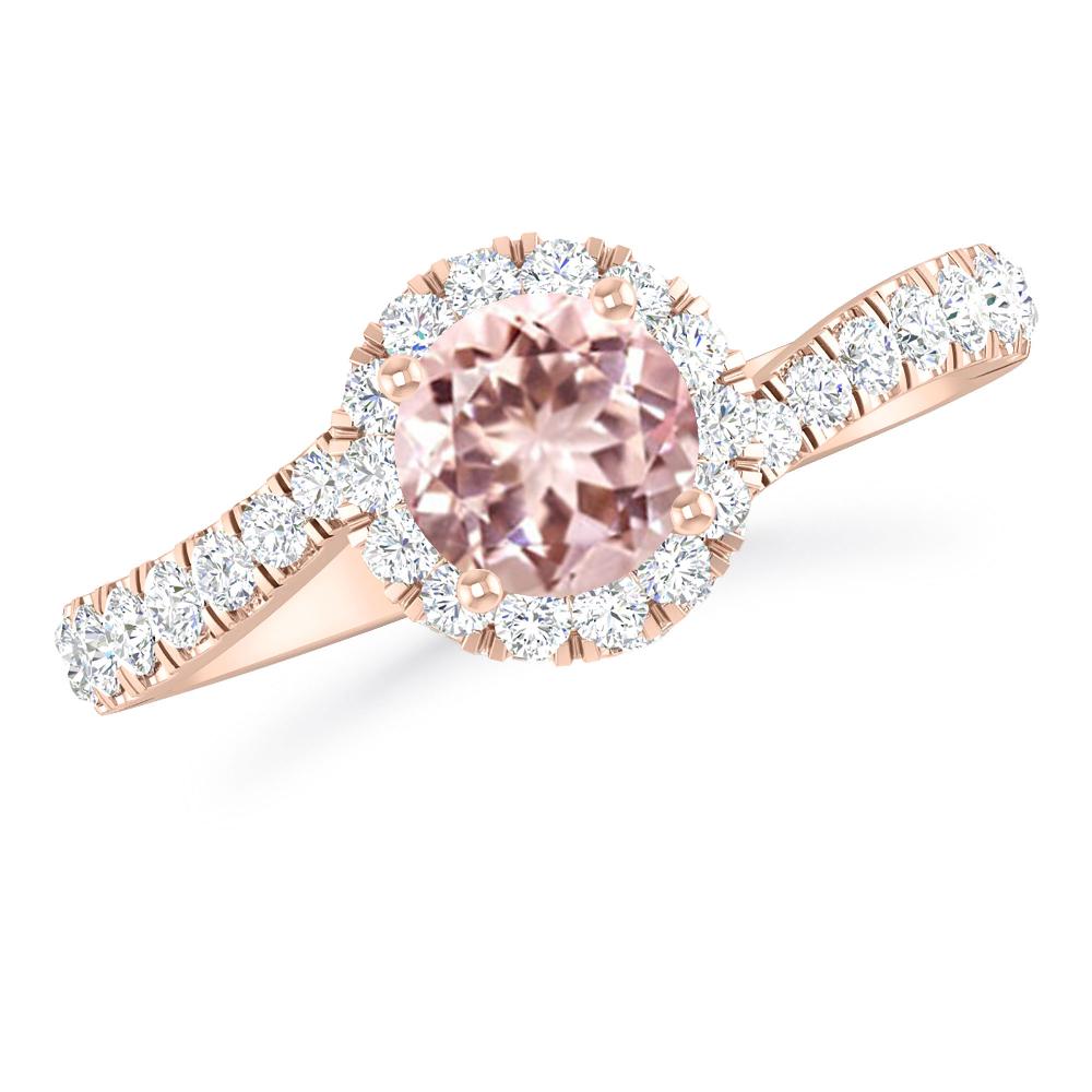 Rose Gold - Morganite