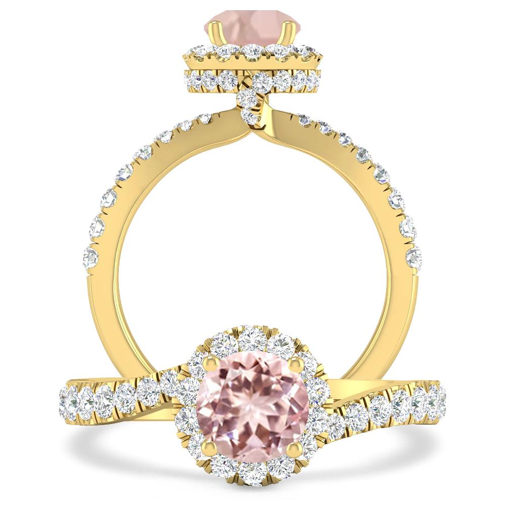 Yellow Gold - Morganite