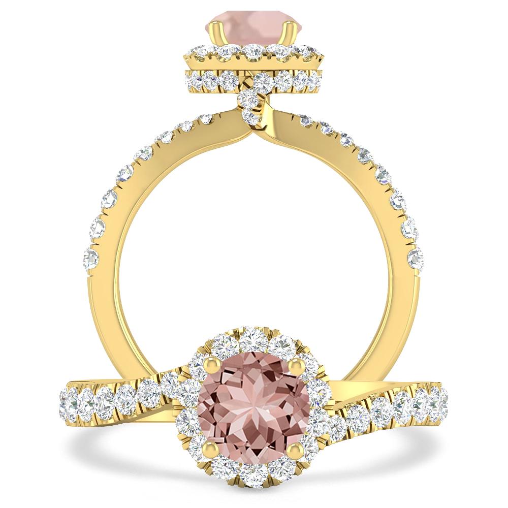 Yellow Gold - Morganite