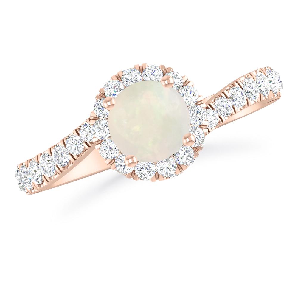 Rose Gold - Opal