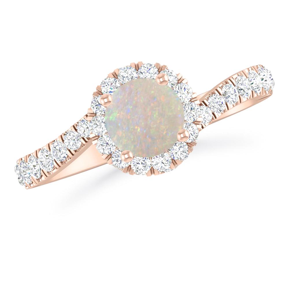 Rose Gold - Opal