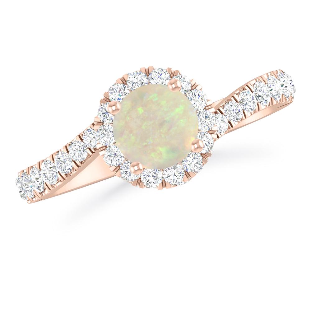 Rose Gold - Opal