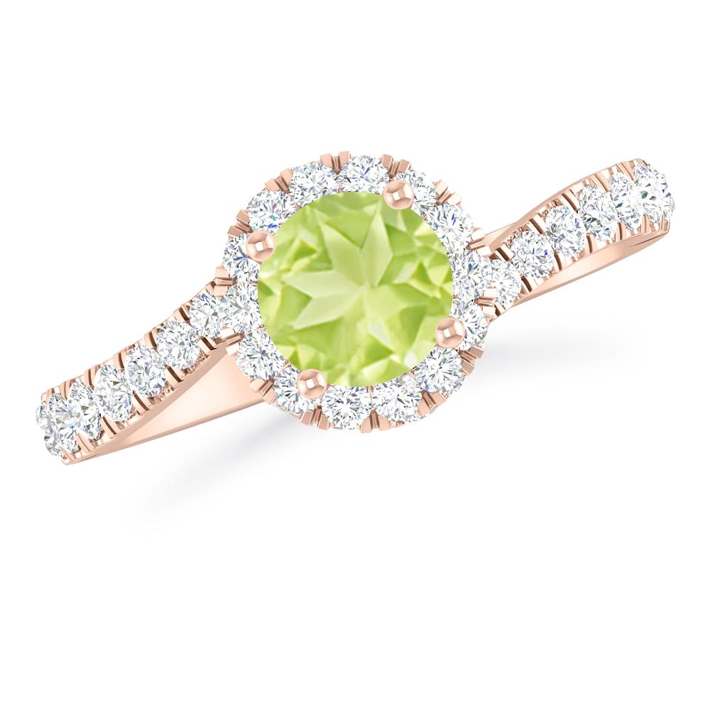 Rose Gold - Peridot